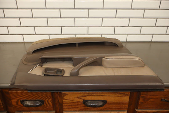 1997 Toyota Land Cruiser Left Front Door Trim Panel Light Oak OAI