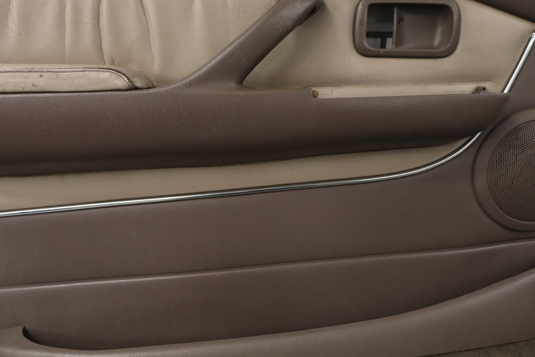 1997 Toyota Land Cruiser Left Front Door Trim Panel Light Oak OAI