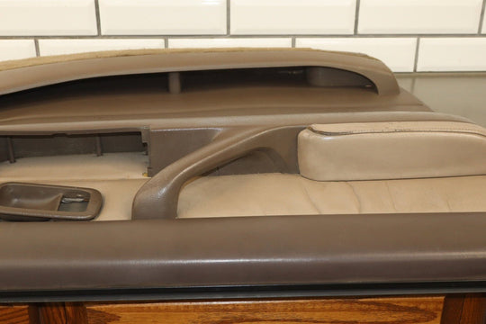 1997 Toyota Land Cruiser Left Front Door Trim Panel Light Oak OAI