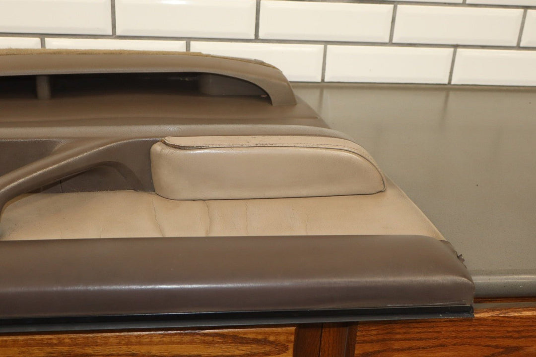 1997 Toyota Land Cruiser Left Front Door Trim Panel Light Oak OAI