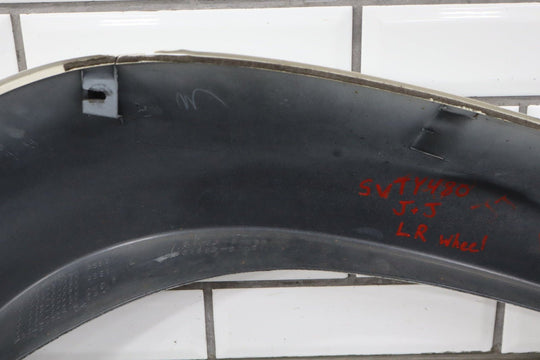 1997 Toyota Land Cruiser Left Rear Wheel Arch Molding Flare *White 040