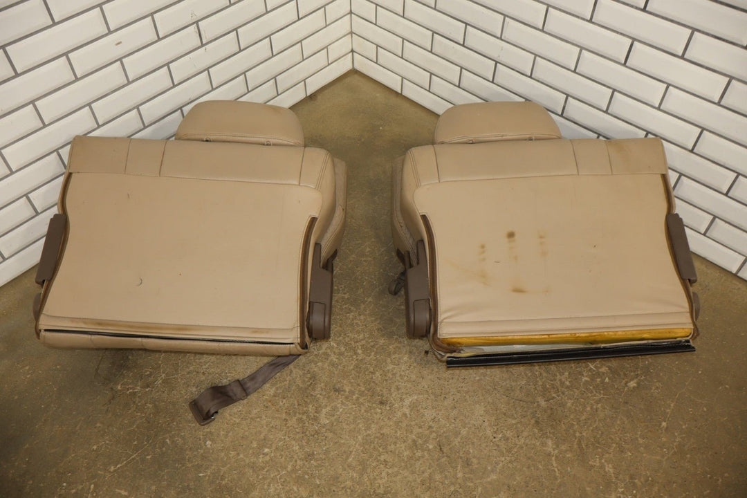 1997 Toyota Land Cruiser Rear Leather Bench Seat Light Oak OAI