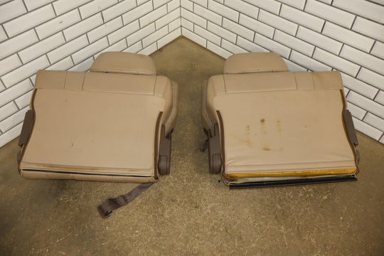 1997 Toyota Land Cruiser Rear Leather Bench Seat Light Oak OAI