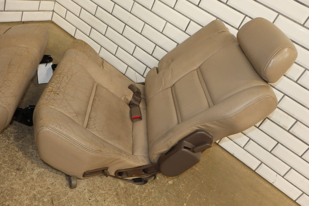 1997 Toyota Land Cruiser Rear Leather Bench Seat Light Oak OAI