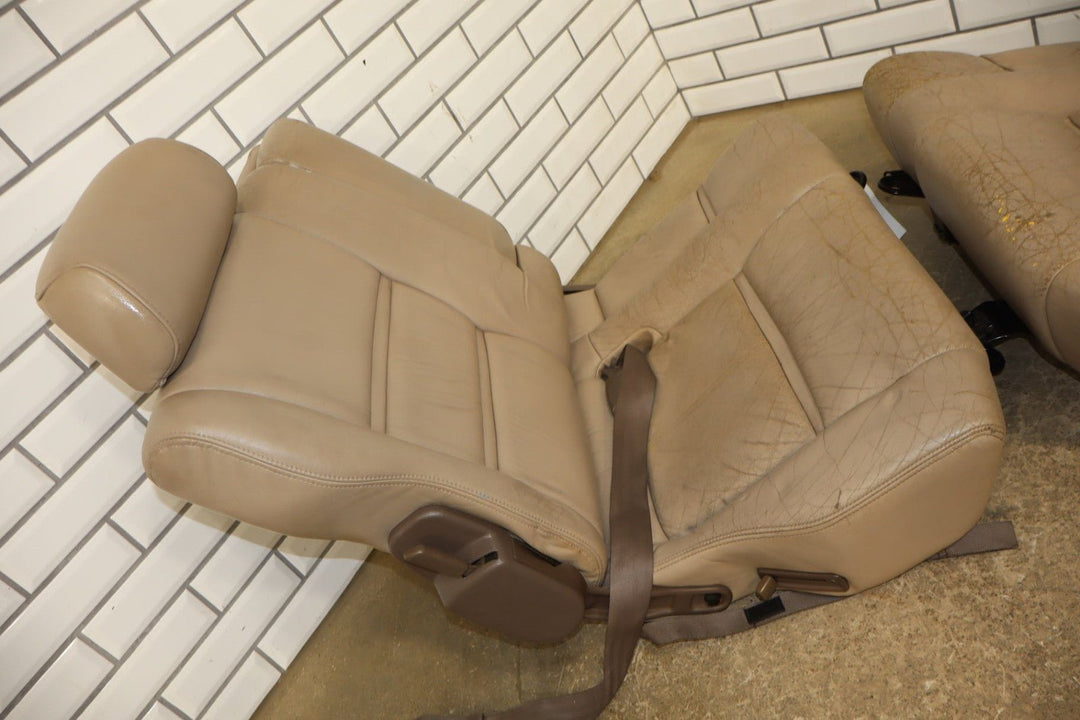 1997 Toyota Land Cruiser Rear Leather Bench Seat Light Oak OAI