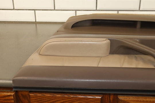 1997 Toyota Land Cruiser Right Front Door Trim Panel Light Oak OAI