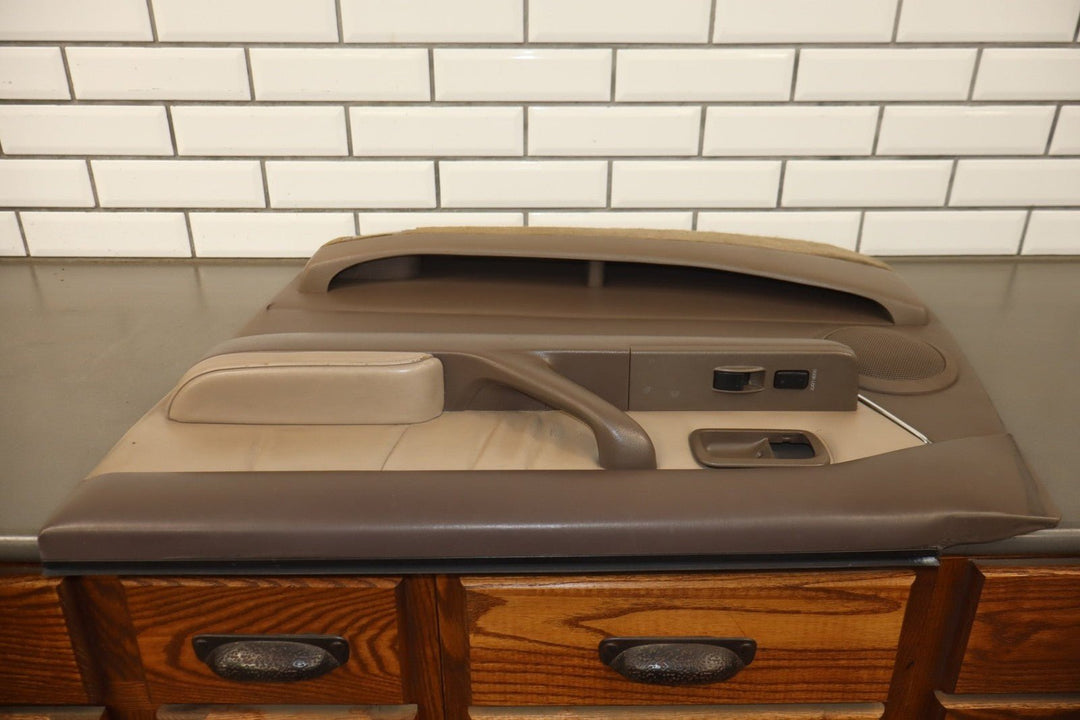 1997 Toyota Land Cruiser Right Front Door Trim Panel Light Oak OAI