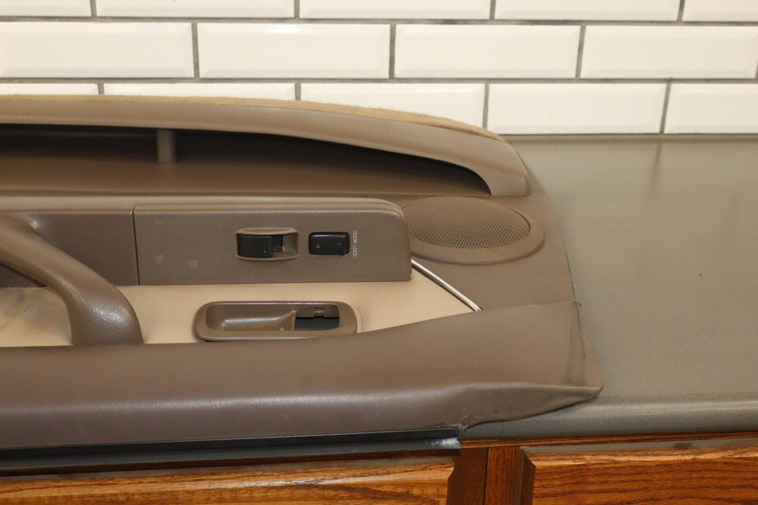 1997 Toyota Land Cruiser Right Front Door Trim Panel Light Oak OAI