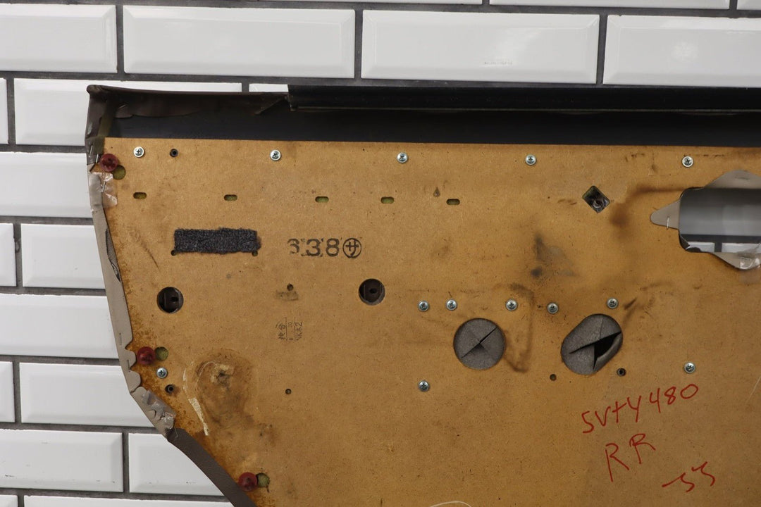 1997 Toyota Land Cruiser Right Rear Door Trim Panel Light Oak OAI