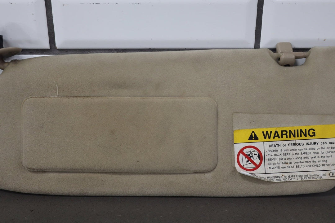 1997 Toyota Land Cruiser Single (1) Left Sun Visor OEM