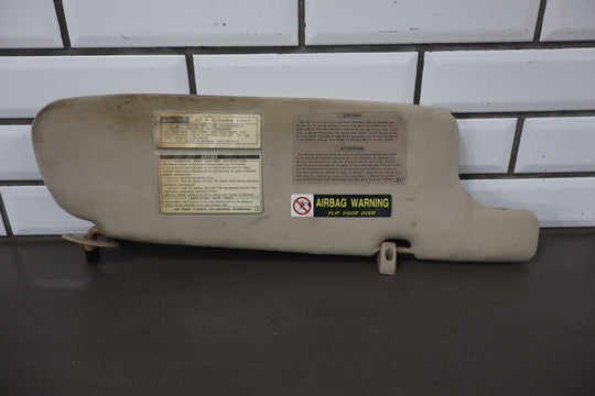1997 Toyota Land Cruiser Single (1) Left Sun Visor OEM