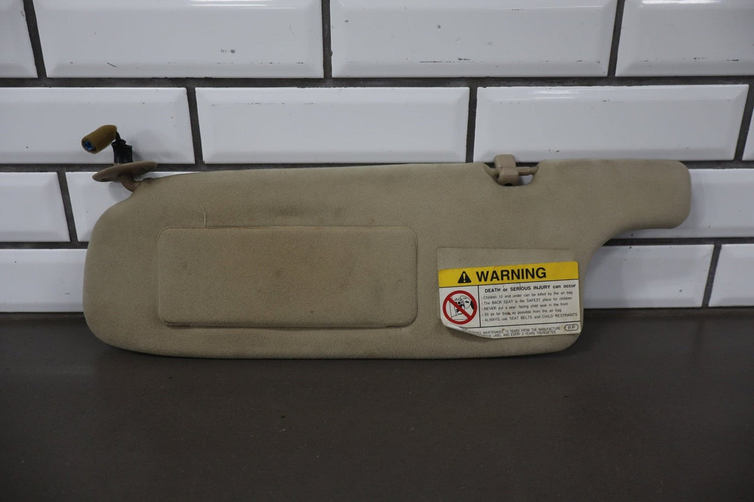 1997 Toyota Land Cruiser Single (1) Left Sun Visor OEM