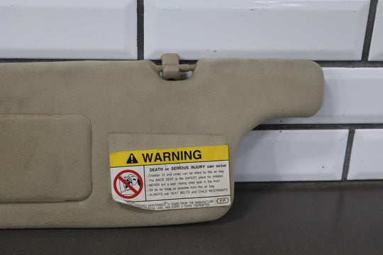 1997 Toyota Land Cruiser Single (1) Left Sun Visor OEM