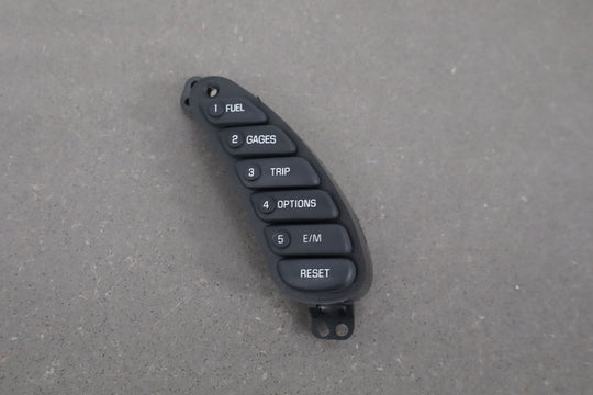 1998 - 1999 C5 Corvette Dash/Speedometer Bezel Mounted Driver Info Buttons OEM