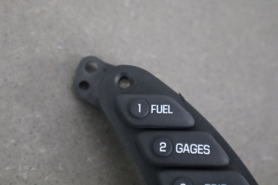 1998 - 1999 C5 Corvette Dash/Speedometer Bezel Mounted Driver Info Buttons OEM