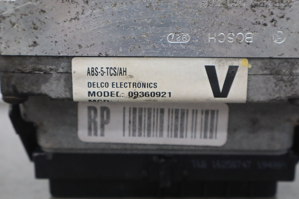 1998-2000 Chevrolet Corvette ABS Brake Unit 09367071 OEM