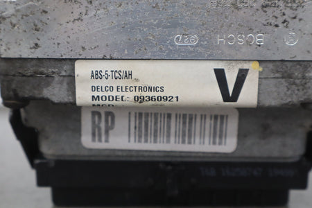1998-2000 Chevrolet Corvette ABS Brake Unit 09367071 OEM