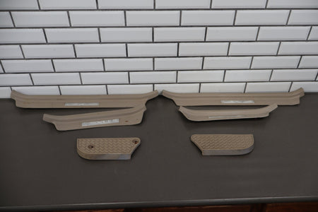 1998-2000 Lexus LX470 Sill Plates Set W/ Entry Steps OEM