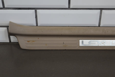 1998-2000 Lexus LX470 Sill Plates Set W/ Entry Steps OEM