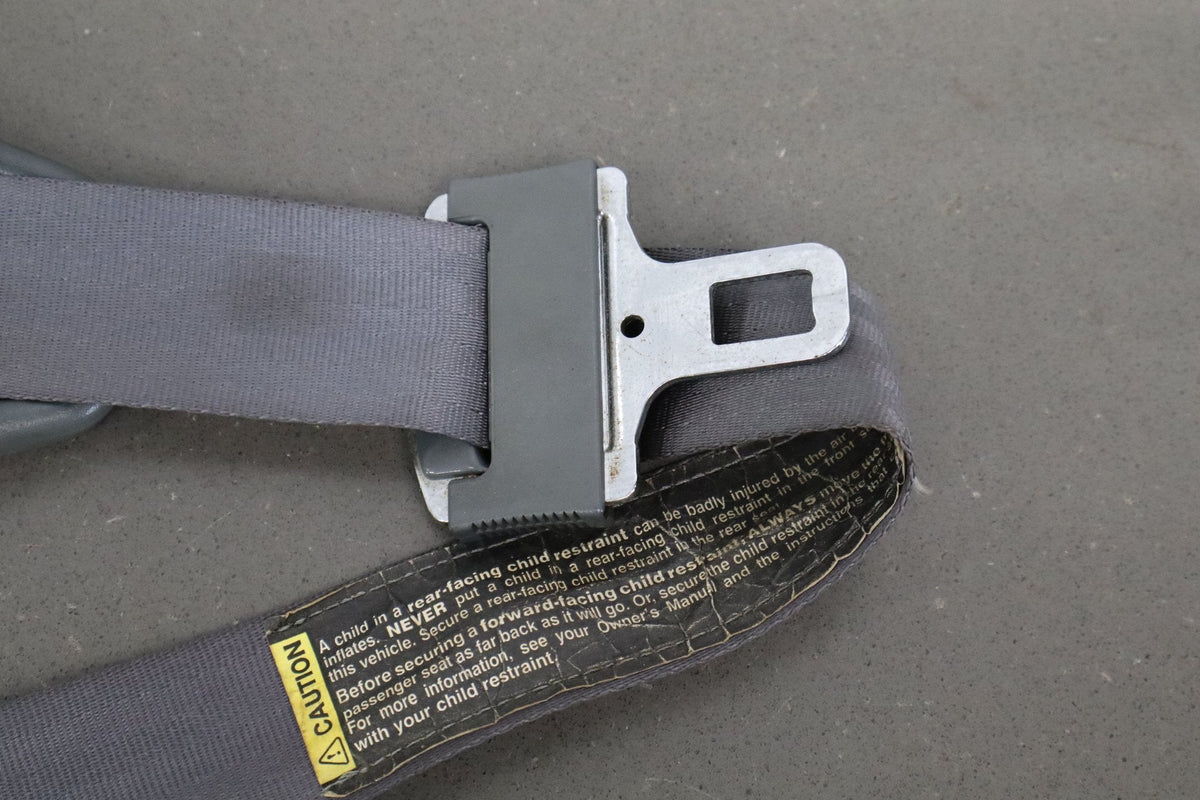 1998-2002 Chevrolet Camaro Coupe Passenger Right Front Seat Belt Gray 14B