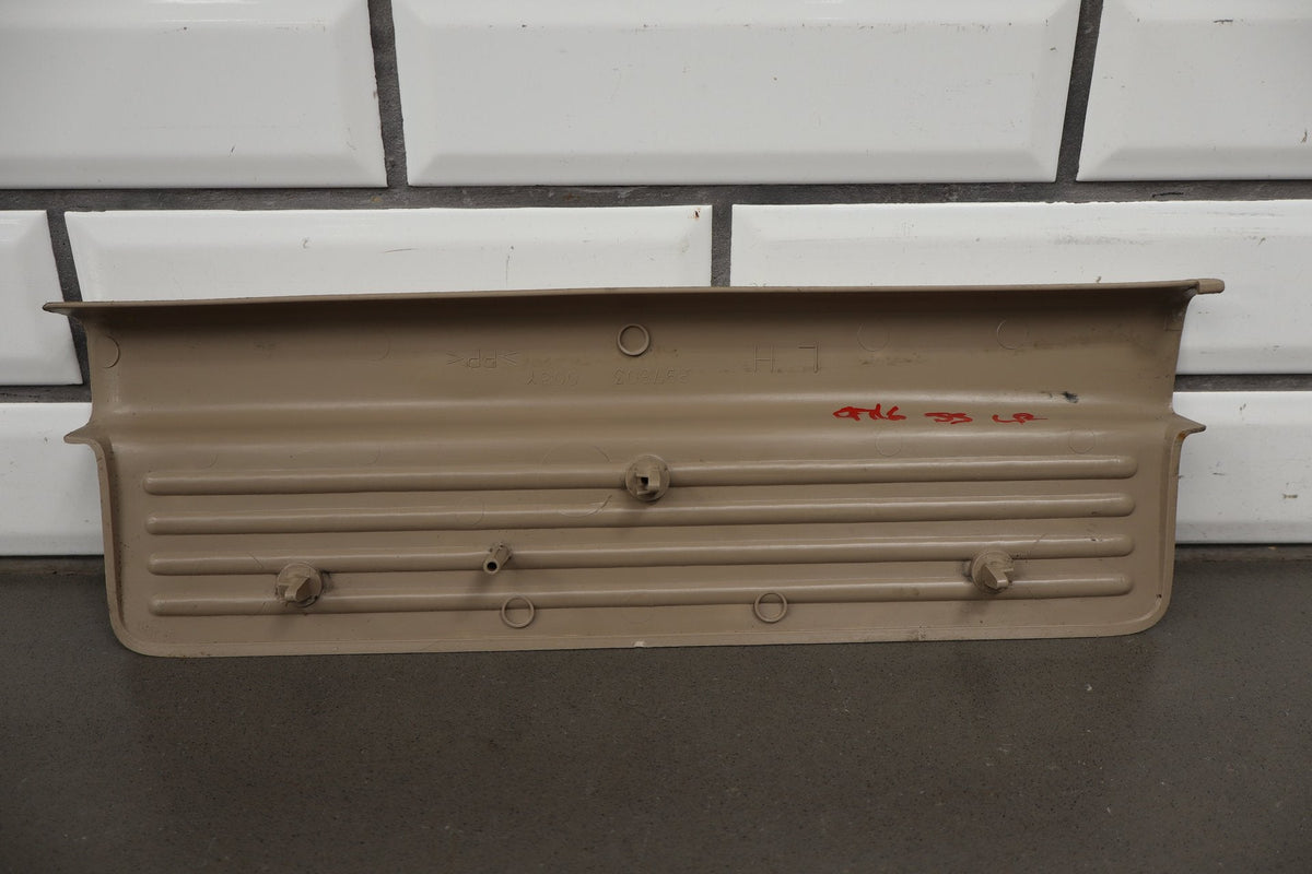 1998-2002 Isuzu Trooper Door Sill Plates OEM Beige