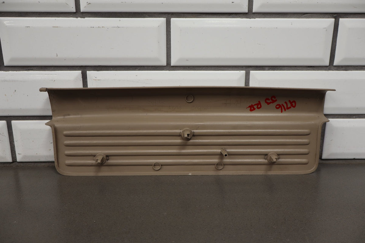 1998-2002 Isuzu Trooper Door Sill Plates OEM Beige