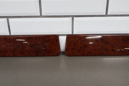 1998-2002 Isuzu Trooper Door Trim Panel Wood Garnish Set OEM