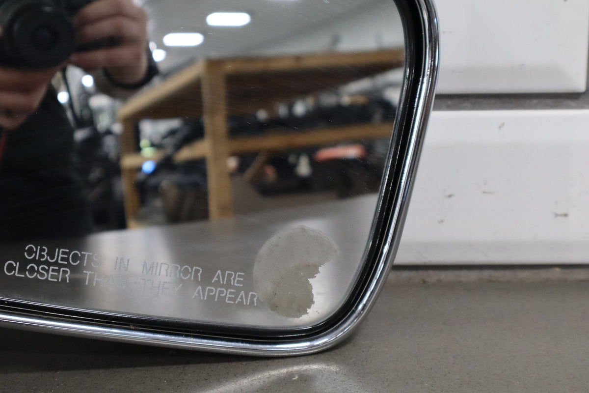 1998-2002 Isuzu Trooper Right Passenger Power Door Mirror Chrome