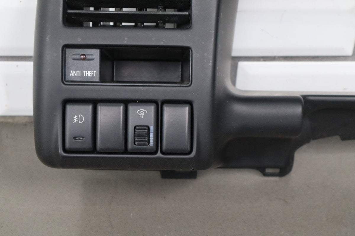 1998-2002 Isuzu Trooper Speedometer Bezel W/ Vents Buttons OEM