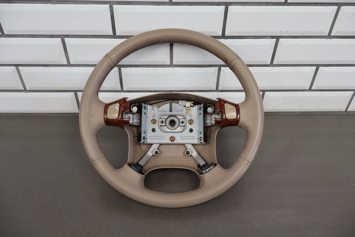 1998-2002 Isuzu Trooper Steering Wheel OEM | Tan Leather