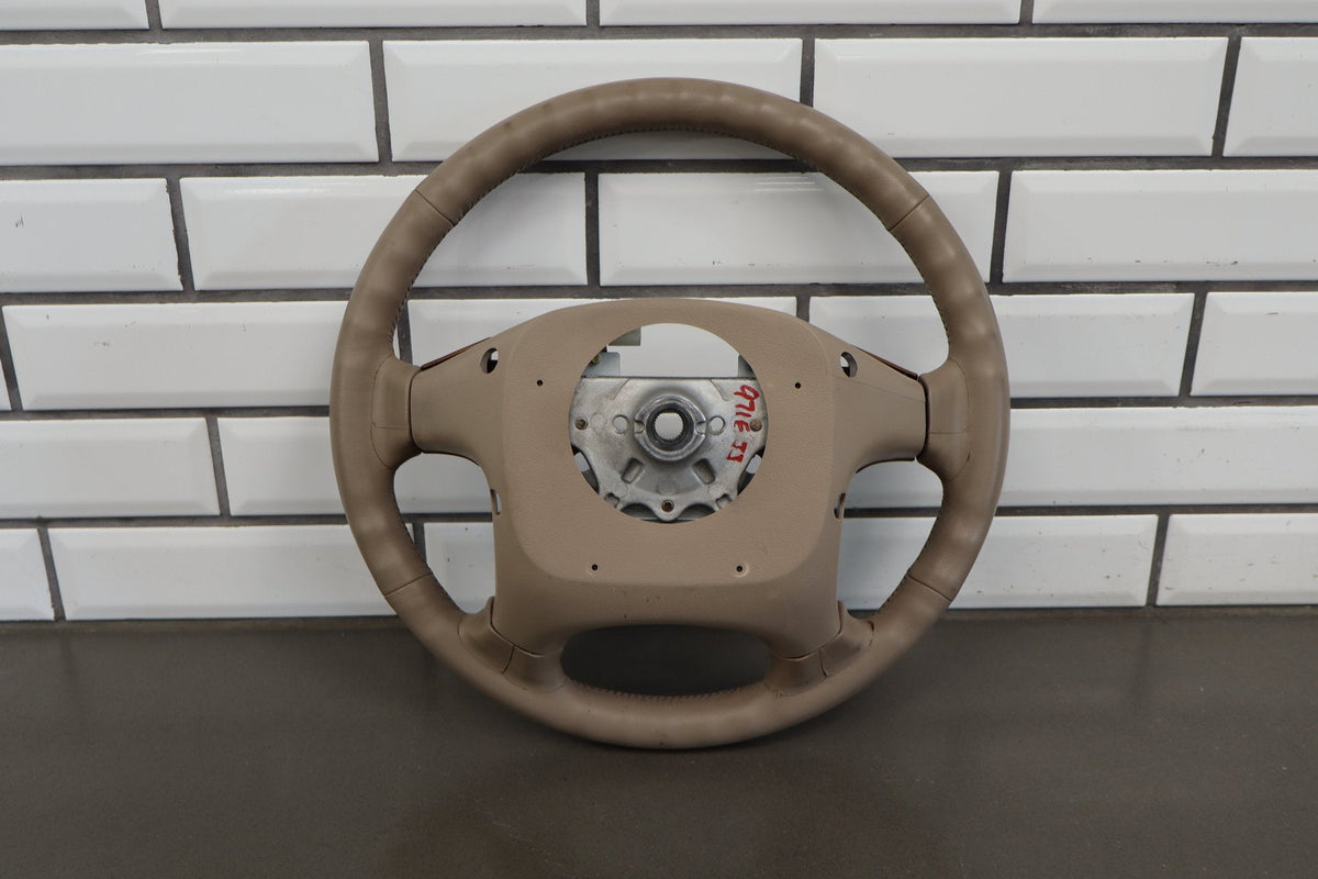 1998-2002 Isuzu Trooper Steering Wheel OEM | Tan Leather