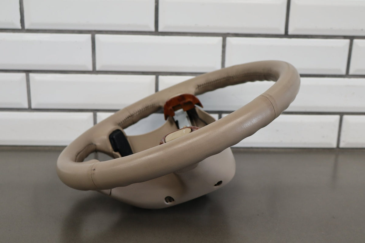 1998-2002 Isuzu Trooper Steering Wheel OEM | Tan Leather