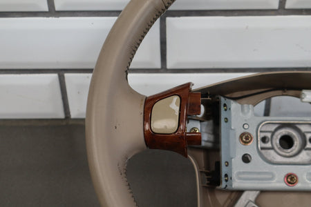 1998-2002 Isuzu Trooper Steering Wheel OEM | Tan Leather