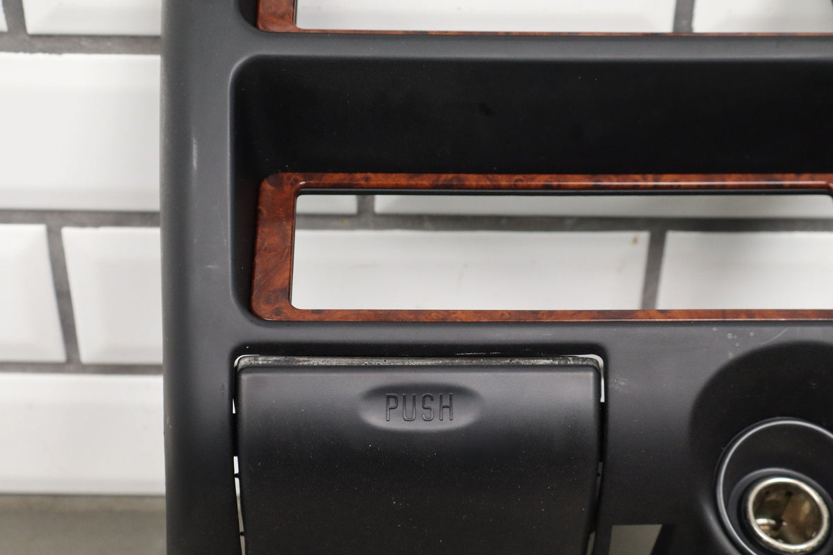 1998-2002 Isuzu Trooper Wood Trimmed Radio Bezel OEM