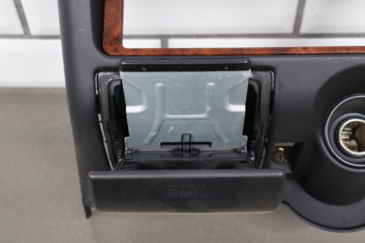 1998-2002 Isuzu Trooper Wood Trimmed Radio Bezel OEM