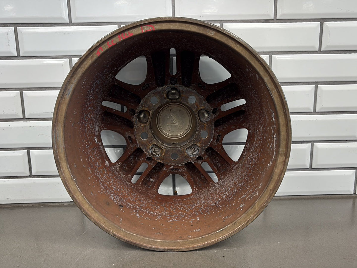 1998-2002 Lexus LX470 (J100) 16x8 OEM Chrome Wheels (4) + Silver Spare (Rust)