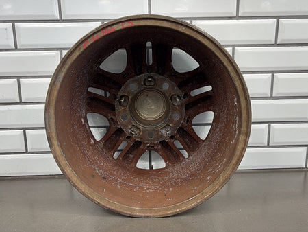 1998-2002 Lexus LX470 (J100) 16x8 OEM Chrome Wheels (4) + Silver Spare (Rust)