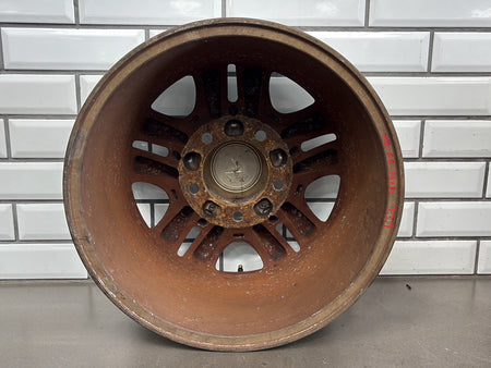 1998-2002 Lexus LX470 (J100) 16x8 OEM Chrome Wheels (4) + Silver Spare (Rust)