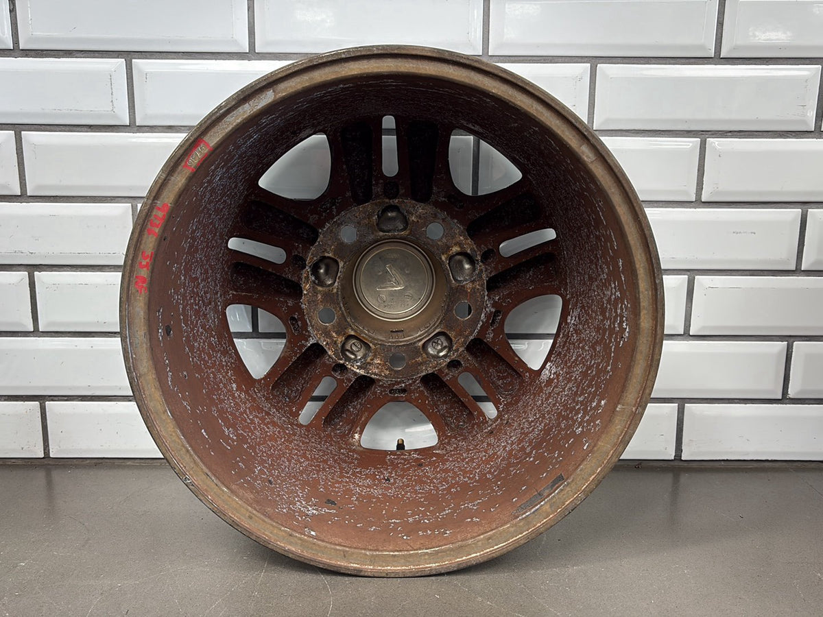1998-2002 Lexus LX470 (J100) 16x8 OEM Chrome Wheels (4) + Silver Spare (Rust)