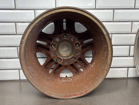 1998-2002 Lexus LX470 (J100) 16x8 OEM Chrome Wheels (4) + Silver Spare (Rust)