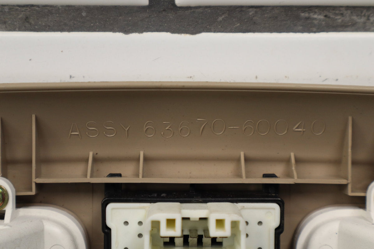 1998-2002 Lexus LX470 J100 - Roof Console Ivory