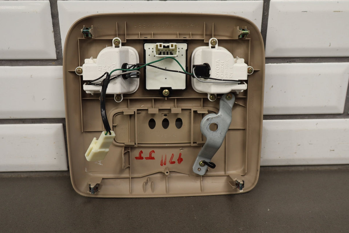 1998-2002 Lexus LX470 J100 - Roof Console Ivory