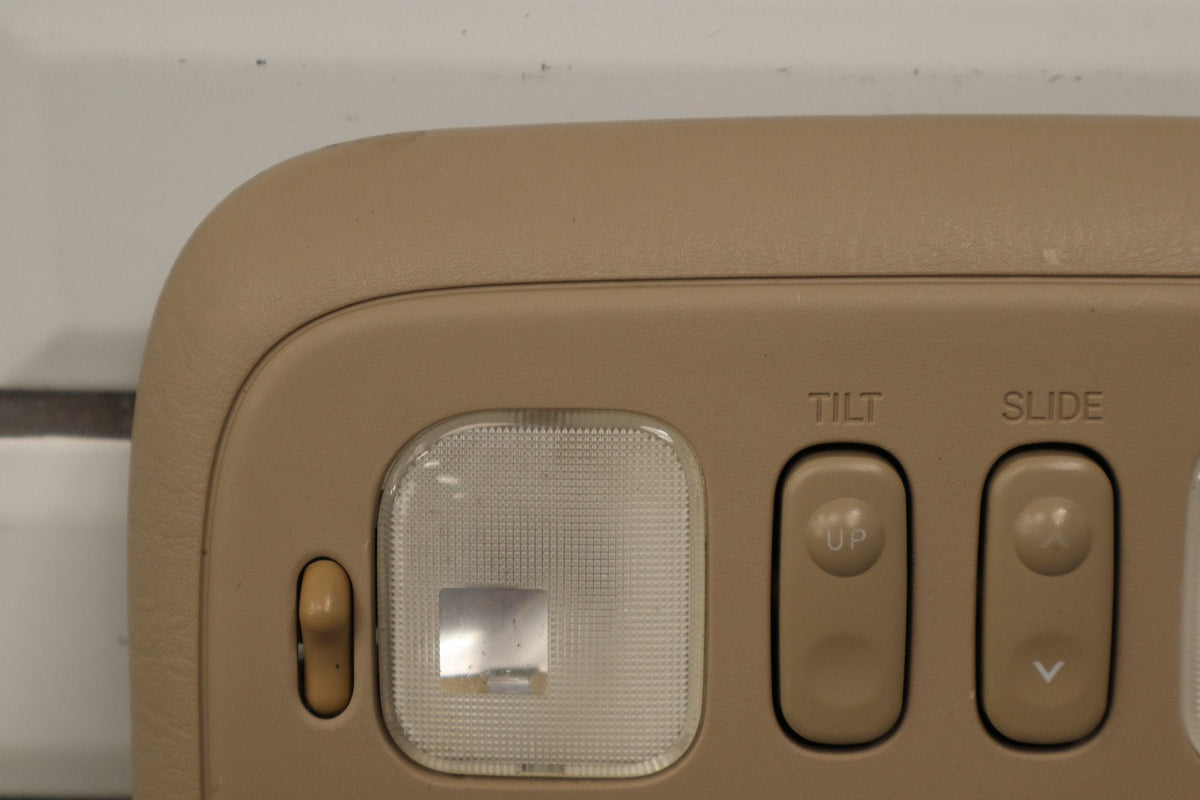 1998-2002 Lexus LX470 J100 - Roof Console Ivory