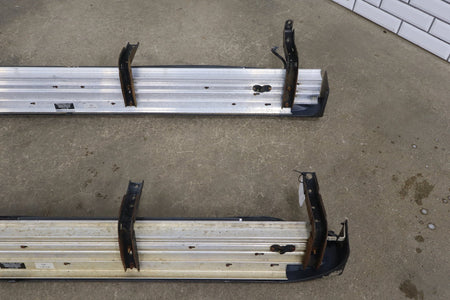 1998-2002 Lexus LX470 (J100) Running Boards Pair Black Onyx (202) (Stone Chips)