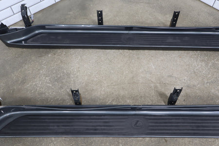 1998-2002 Lexus LX470 (J100) Running Boards Pair Black Onyx (202) (Stone Chips)