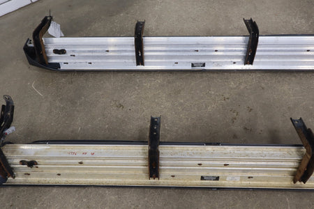 1998-2002 Lexus LX470 (J100) Running Boards Pair Black Onyx (202) (Stone Chips)