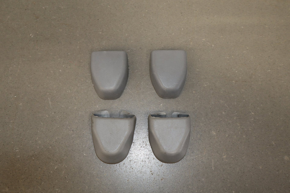 1998-2002 Lexus LX470 (J100) Seat Belt Anchor Bolt Cover Set (4) Gray (10) OEM