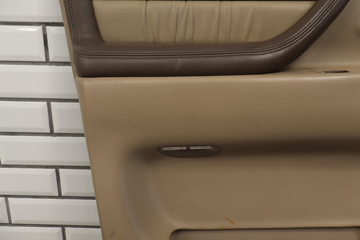 1998-2002 Lexus LX470 Left Front Door Trim Panel Ivory 003