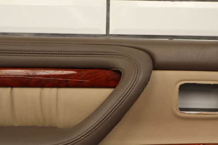 1998-2002 Lexus LX470 Left Rear Door Trim Panel Ivory 003