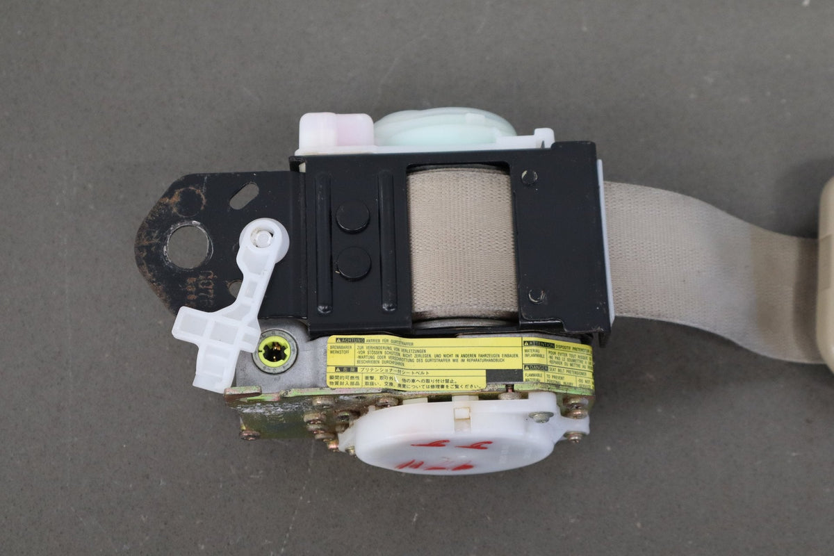 1998-2002 Lexus LX470 Passenger Right Front Seat Belt Ivory 003
